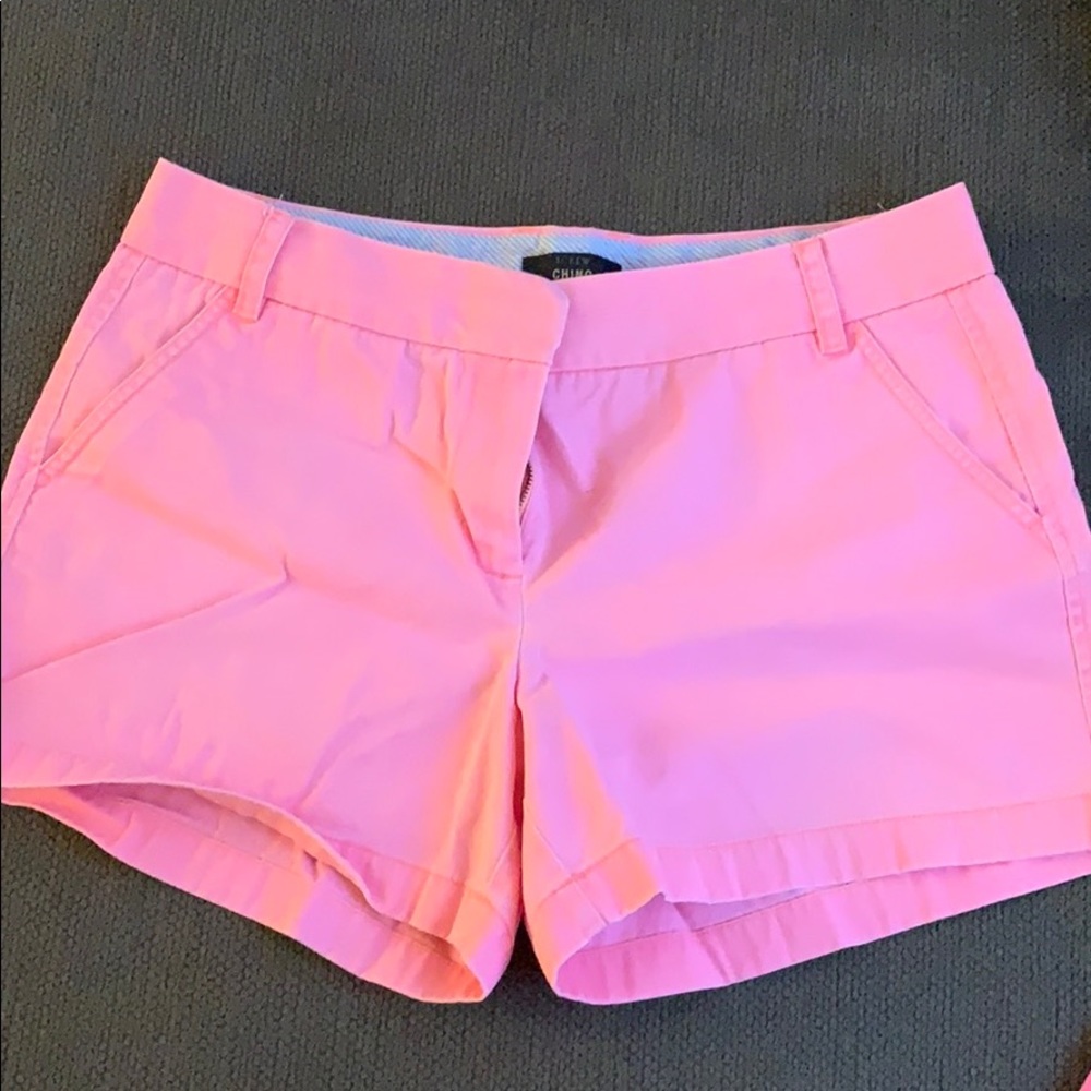 Light Pink JCrew Chino Shorts Size 12